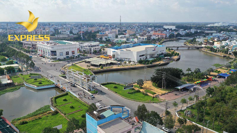 Đặc điểm địa hình huyện Cần Giuộc