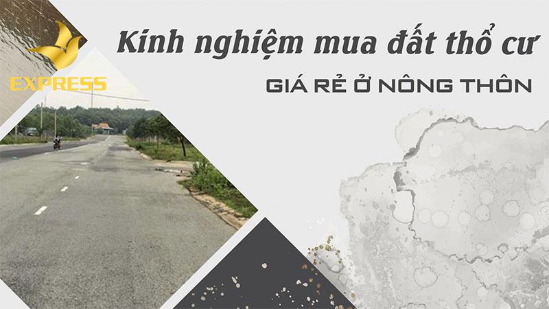Kinh nghiệm mua đất thổ cư