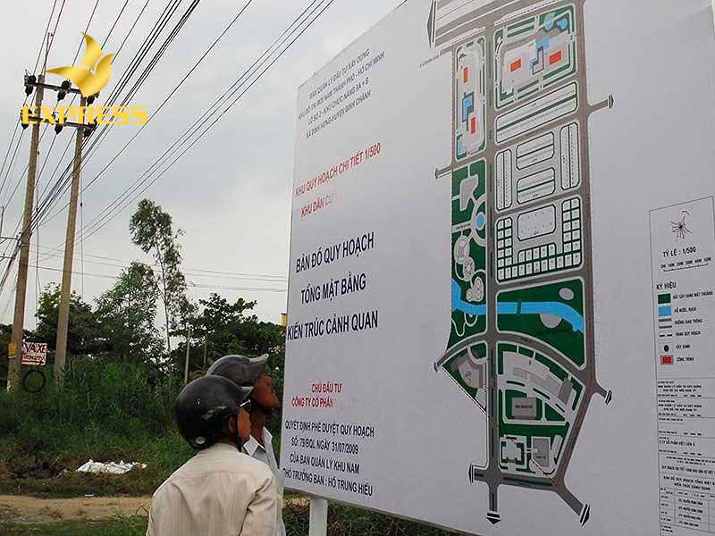 Tránh các khu đất nằm trong quy hoạch