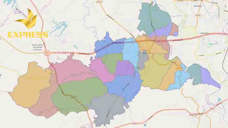 Vị trí địa lý của Quốc Oai đã làm bước đệm cho bất động sản nơi đây