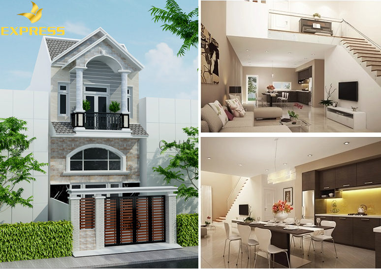 Vì sao cần phải tính diện tích xây nhà dựng nhà 1 trệt 1 lầu?