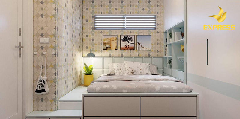 Bố trí phòng ngủ nhỏ 9m2