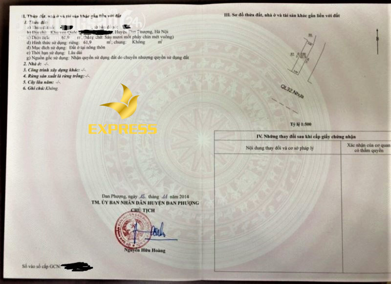 Các giấy tờ được kiểm chứng rõ ràng