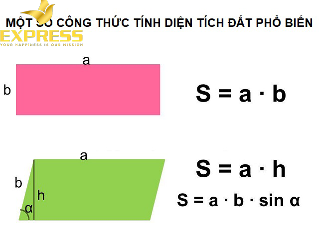 Cách tính diện tích đất trong sổ đỏ với những kích thước đã có sẵn