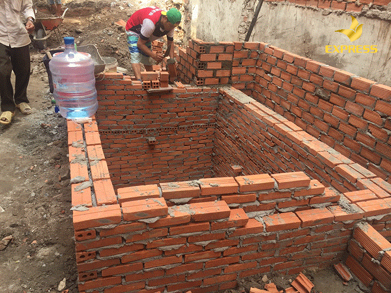 Chi phí nhân công làm nhà vệ sinh