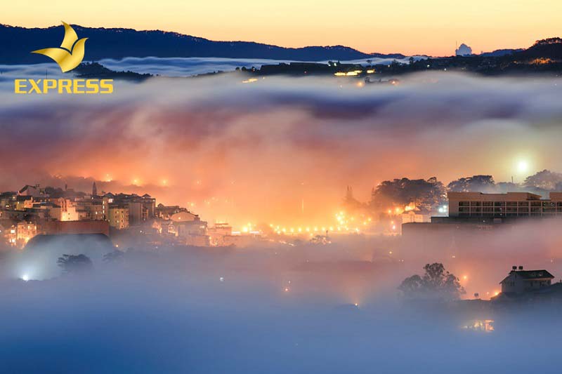 Đà Lạt là một thành phố nằm trên cao nguyên Lâm Viên