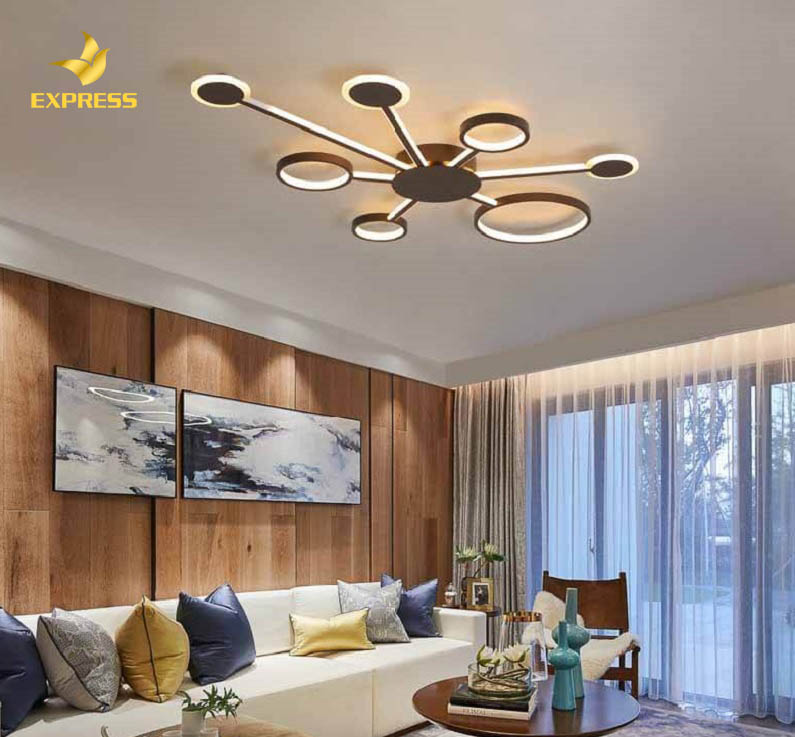 Đèn ốp trần led hiện đại