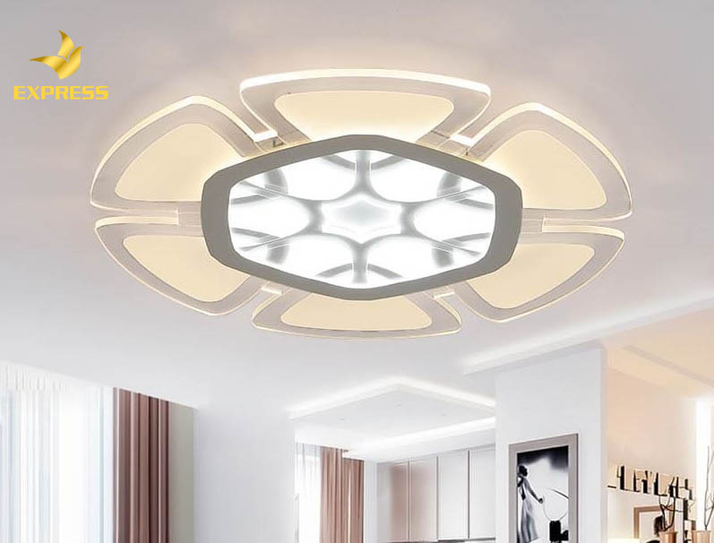 Đèn ốp trần phòng khách