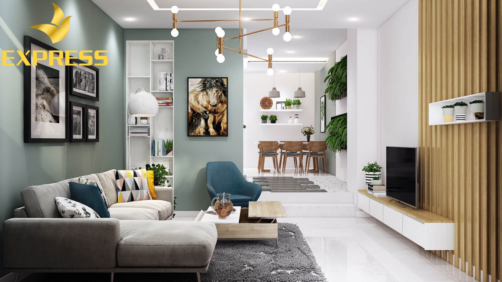 Vì sao thiết kế phòng khách luôn được xem trọng?