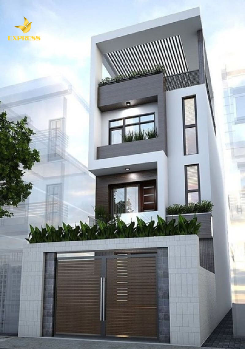 Diện tích xây nhà phố có sự linh hoạt rất lớn và có nhiều cách thiết kế độc đáo,đa dạng