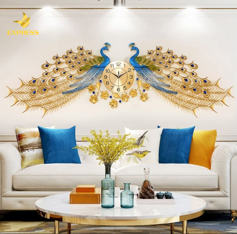 Đồng hồ treo tường mang đến cho gia chủ nhiều ý nghĩa về phong thủy