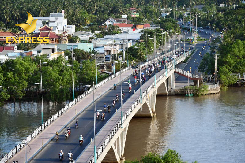 Hạ tầng giao thông được chú trọng xây dựng và phát triển trên địa bàn tỉnh Bến Tre