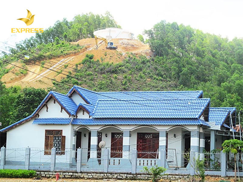 Hạn chế mua các mảnh đất nằm ngay trên chỗ có hệ thống dùng thải nước