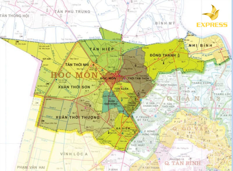 Hóc Môn là một huyện nằm ở khu vực phía Tây Bắc của thành phố Hồ Chí Minh