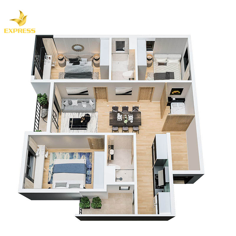 Mẫu thiết kế đẳng cấp, sang trọng