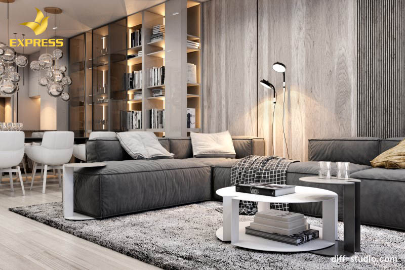 Ngày nay, mọi người rất ưa chuộng thiết kế nội thất chung cư hiện đại.