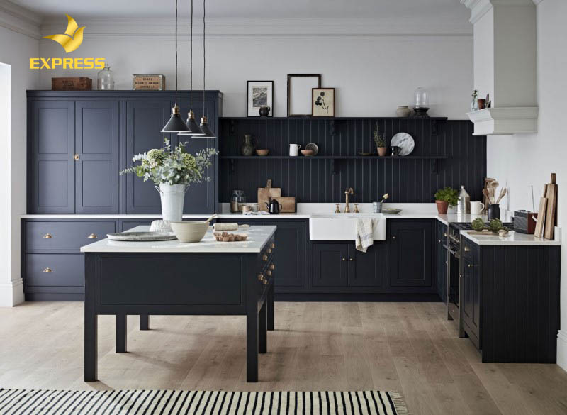 Phong cách thiết kế căn bếp thể hiện cá tính của chủ nhà.