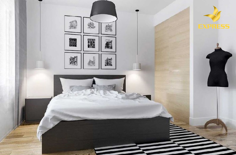 Phòng ngủ nhỏ nhưng vẫn thoáng mát