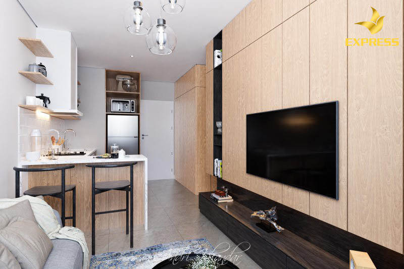 Sử dụng bóng đèn tạo nhiều ánh sáng cho căn nhà.