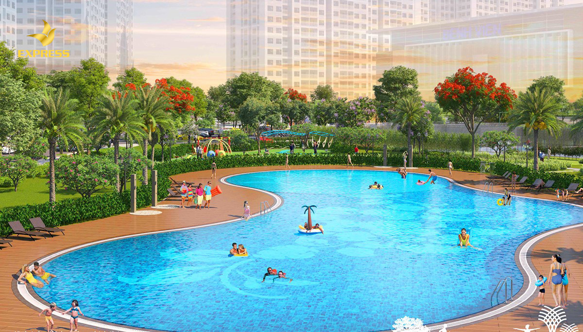The Beverly Vinhomes Grand Park sở hữu tiện ích bể bơi nước mặn đầu tiên