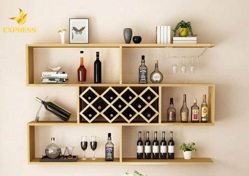 Thiết kế treo tường giúp tiết kiệm diện tích cho phòng khách.