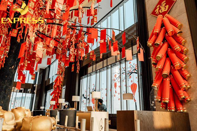 Trang trí bằng đèn nháy