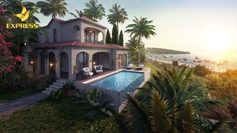 Biệt thự nghỉ dưỡng ven biển còn đáp ứng được nhu cầu kinh doanh nghỉ dưỡng