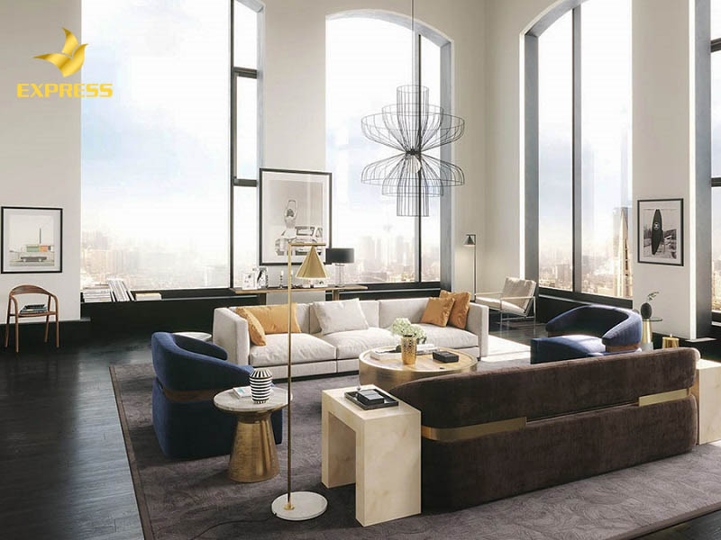 Có sự đặc biệt về thiết kế ánh sáng