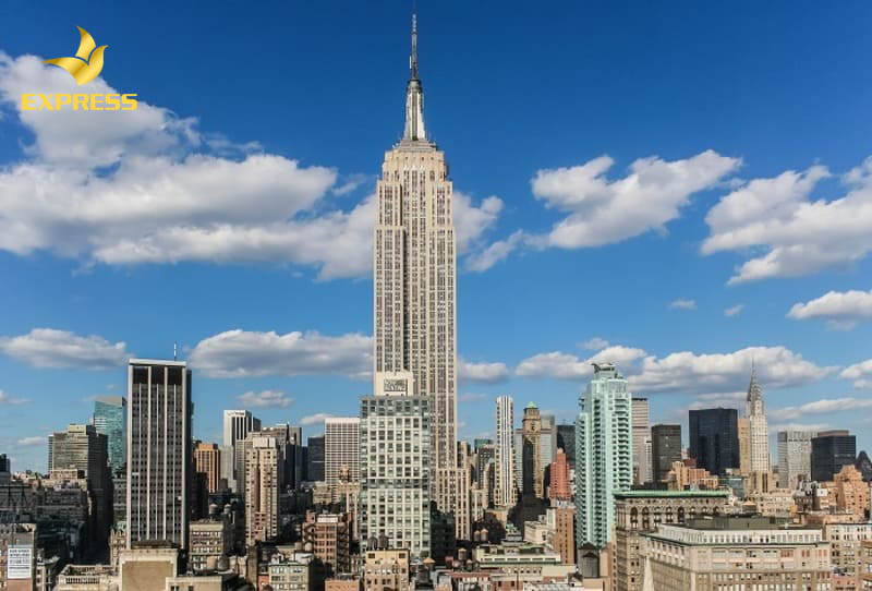 Công trình xây dựng nổi tiếng với tòa nhà Empire State ở Hoa Kỳ.
