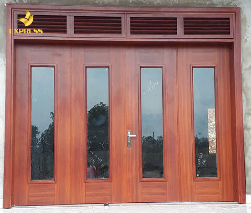 Cửa gỗ với thiết kế đẹp mắt