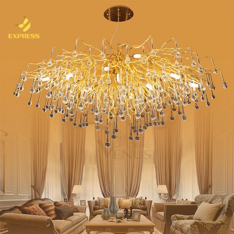 Đèn chùm phòng khách là gì?