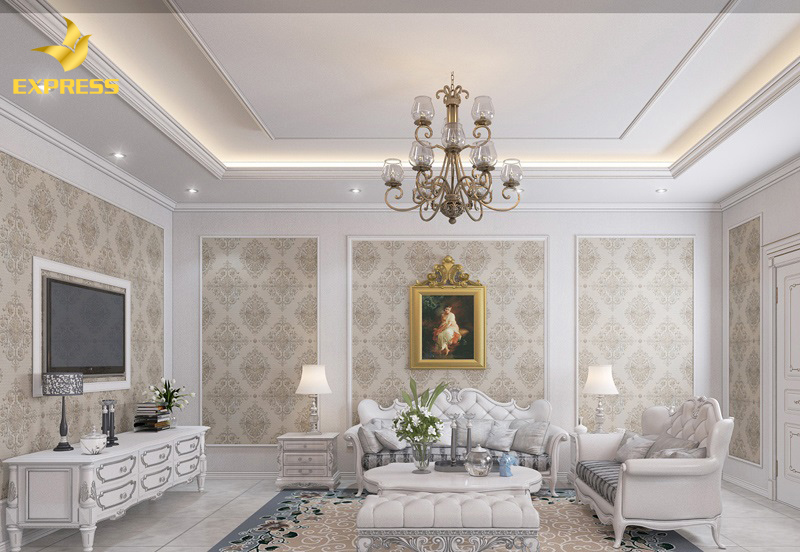 Giấy dán tường Tân cổ điển