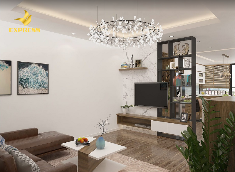 Kệ trang trí phòng khách có ưu điểm gì?