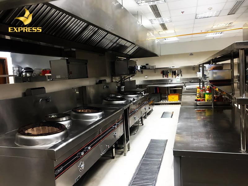 Không gian của căn bếp cần sắp xếp một cách thật khoa học