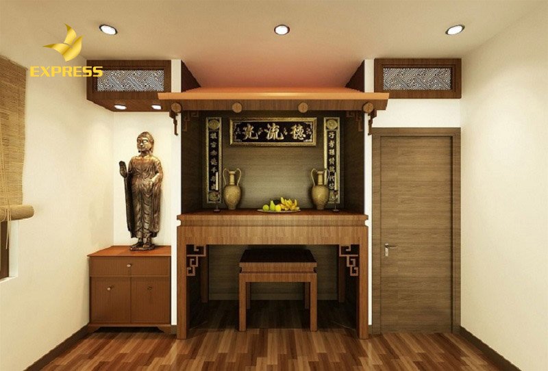 Kích thước bàn thờ chung cư chuẩn
