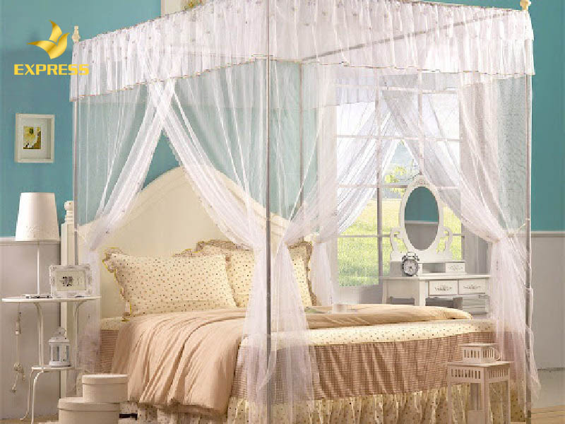 Màn ngủ 4 cánh tinh tế