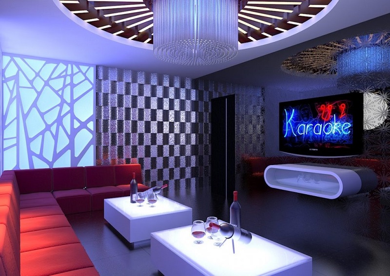 Theo phong thủy phòng karaoke gia đình nên chọn màu nào?