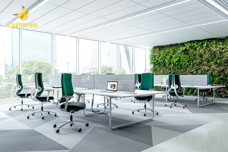 Thiết kế văn phòng cho nhân viên