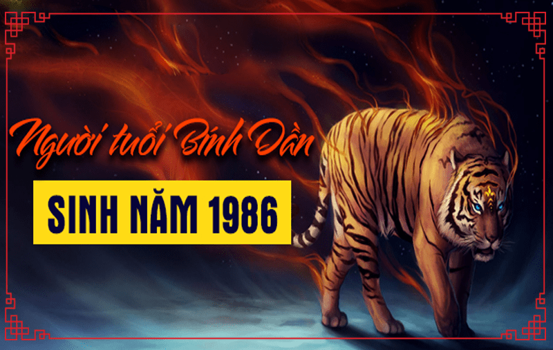 Thông tin về tuổi Bính Dần 1986