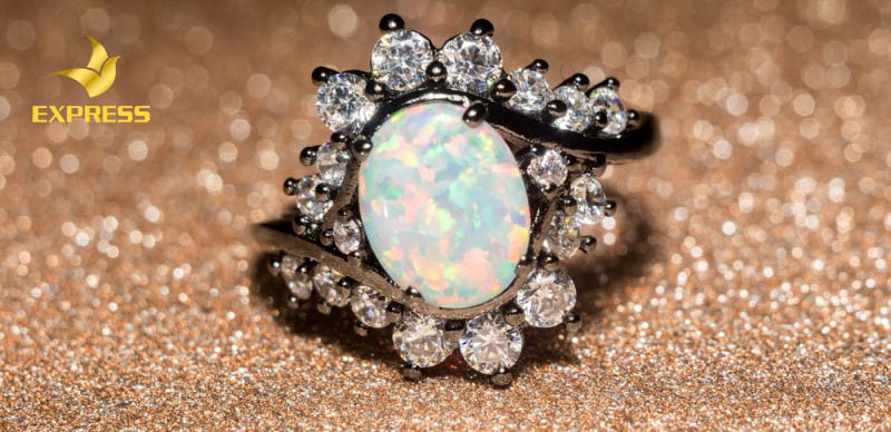 Trang sức Opal đẹp mắt
