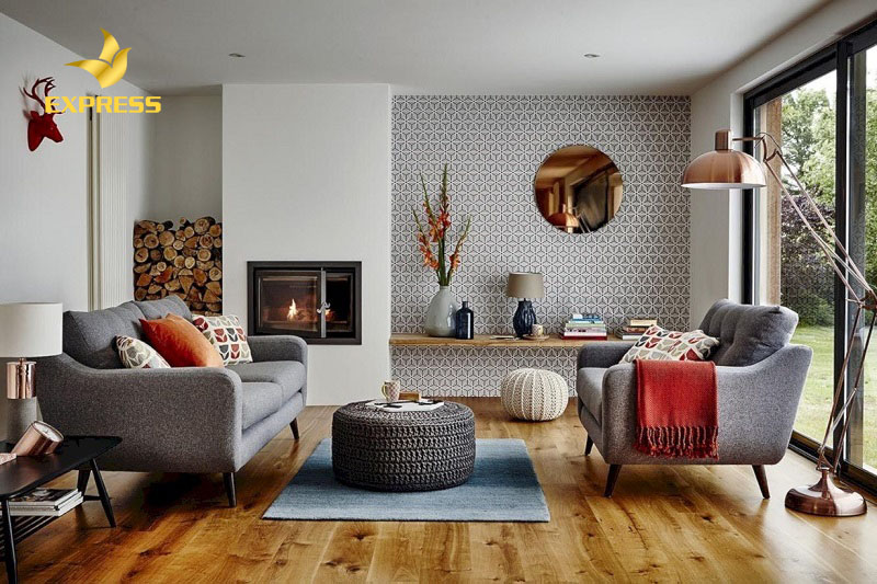 Trang trí phòng khách theo phong cách hiện đại