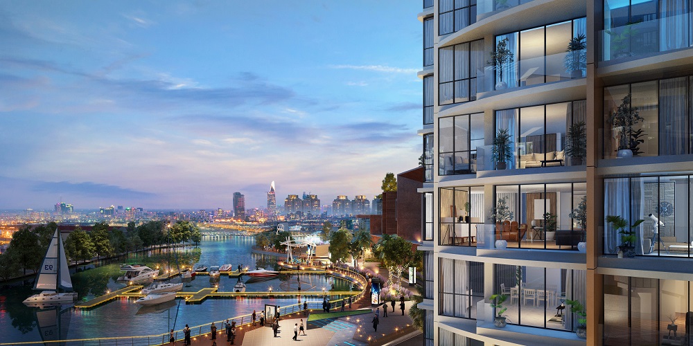 Tầm view nhìn đắt giá của căn hộ