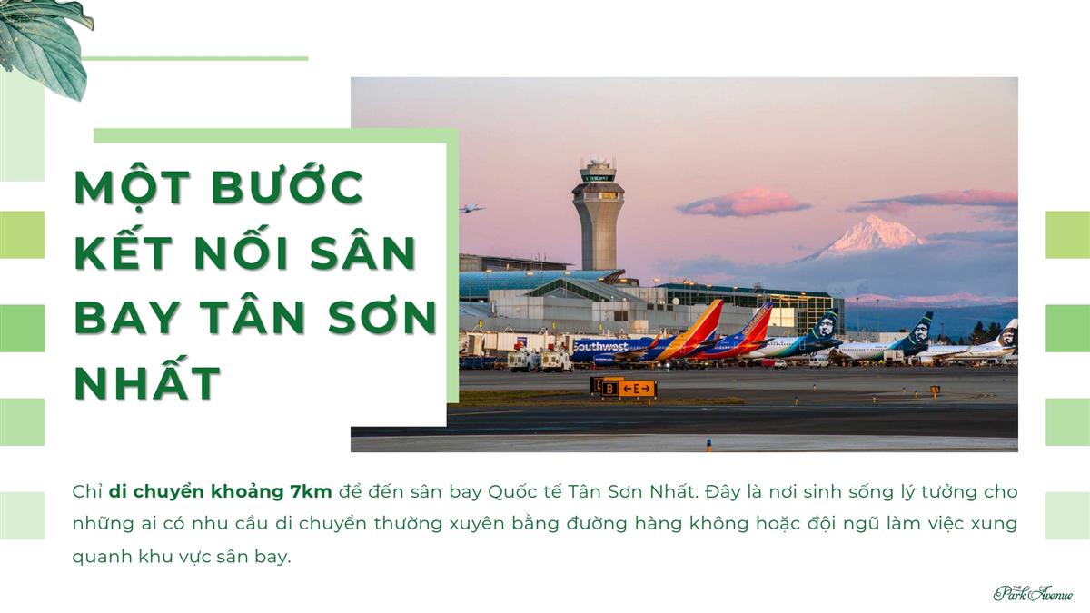 Khả năng kết nối vùng đắt giá của dự án The Park Avenue