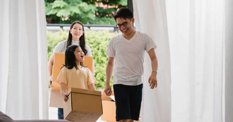 don do ve nha moi truoc khi nhap trach