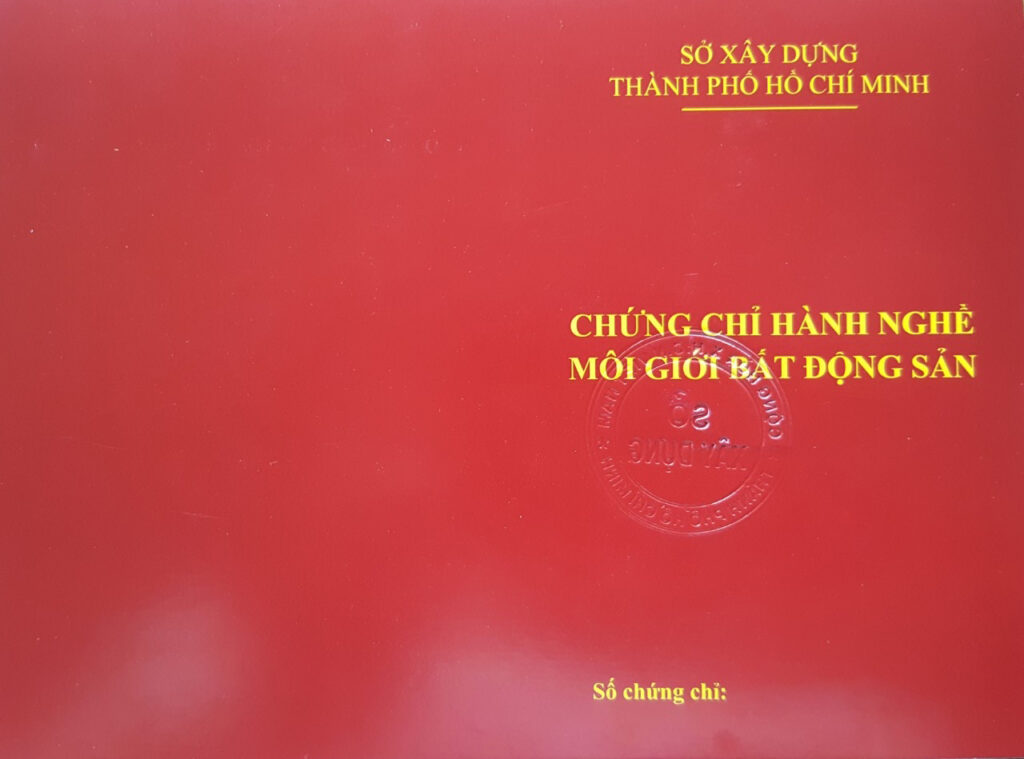 chung chi hanh nghe moi gioi bat dong san