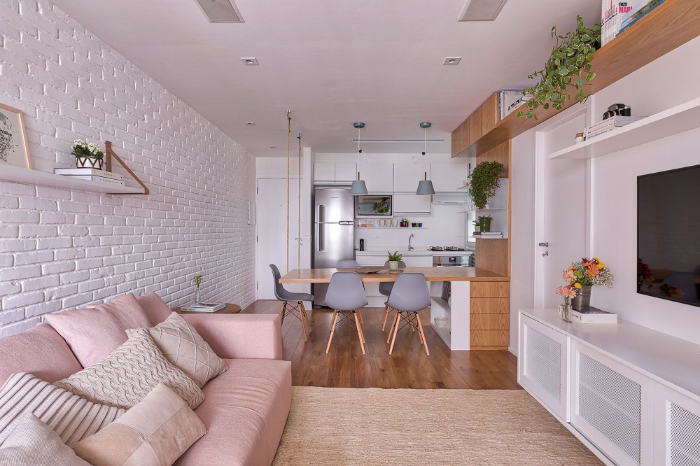 thiết kế nội thất căn hộ mini