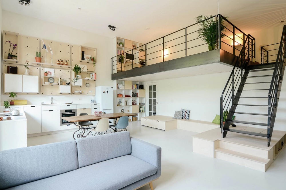 thiết kế nội thất căn hộ mini
