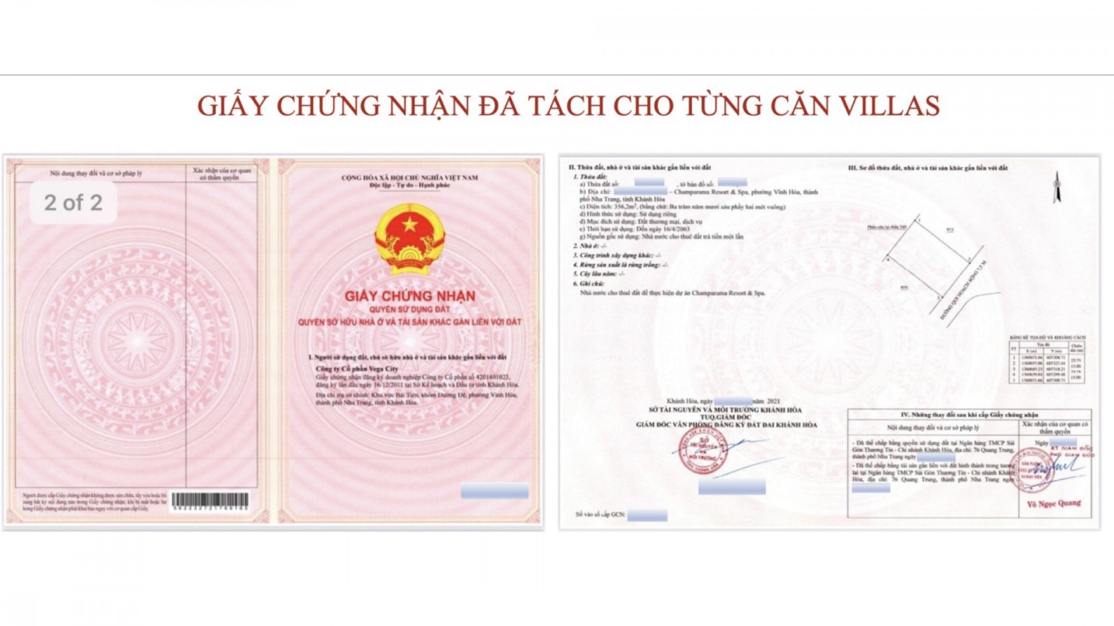 thủ tục pháp lý dự án libera nha trang
