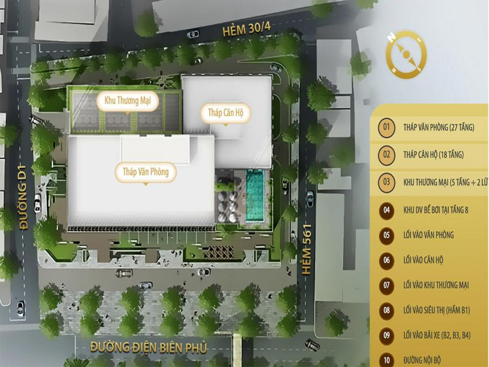 can ho cao cap 152 dien bien phu