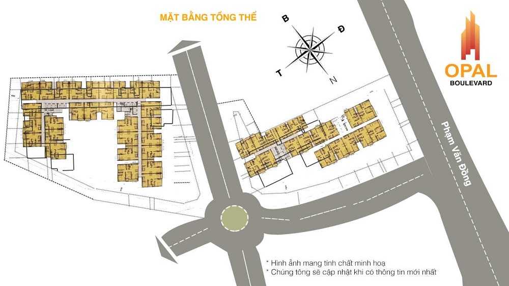 opal boulevard phạm văn đồng